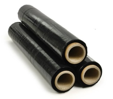 СТРЕТЧ ФОЛЬГА 1,5 КГ ЧЕРНАЯ СТРЕТЧ ЧЕРНАЯ