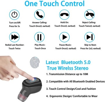 Водонепроницаемые наушники Bluetooth 5.0 IPX5 XG-60S