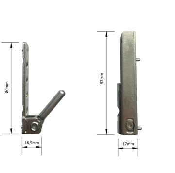 НИЖНЯЯ ПЕТЛЯ MACO ДЛЯ ОКОН И БАЛКОННЫХ ДВЕРЕЙ