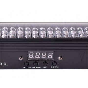 LIGHT4ME BASIC LIGHT BAR LED 8 RGB MKII полоска черного цвета BK + ИК-пульт дистанционного управления
