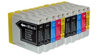 10x TUSZ DO BROTHER DCP-350C DCP-357C LC1000 XL