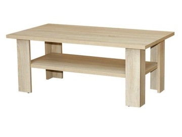 Stolik do salonu z półką sonoma ława 105 x 65 M30