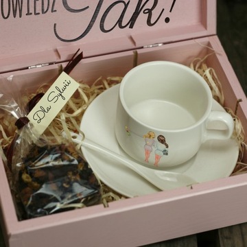 GIFTBOX DLA ŚWIADKOWEJ PROŚBA O ŚWIADKOWANIE ŚLUB