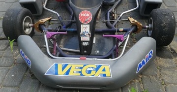 Comer Karting горящий картинг