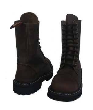 KMM 10 dziurkowe GLANY BRĄZOWE Nubuk Rozmiar 46