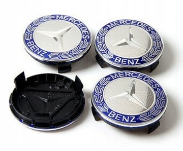 Центральный колпак Mercedes OE 75 мм Центральные колпаки Mercedes-Benz для колесных дисков
