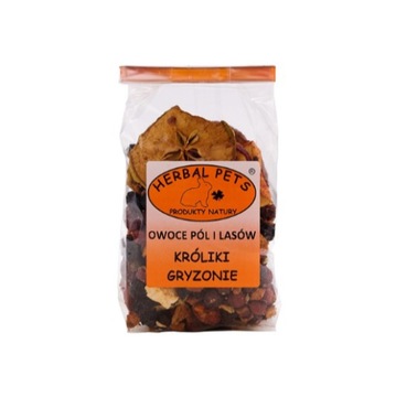 Herbal Pets Owoce pól i lasów Królik Gryzoń 100g