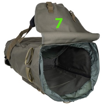 Рюкзак для рыбалки Cordura 80 л - оливковый
