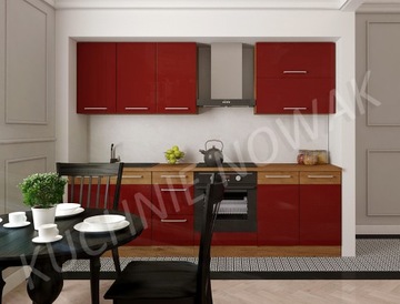 MEBLE KUCHENNE VIGO II POŁYSK 260 cm