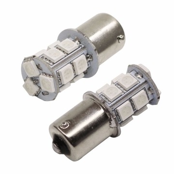 СВЕТОДИОДНАЯ ЛАМПА 13 SMD 5050 PY21W BAU15S ОРАНЖЕВЫЙ