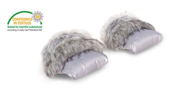 Муфты и перчатки для санной коляски MINKY+FUTRO