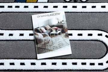 ДЕТСКИЙ КОВЕР PETIT 160x220 STREET серый #GR3712