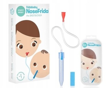 NOSEFRIDA FRIDA ASPIRATOR DO NOSA KATAREK+ 4FILTRY GRUSZKA ODCIĄGACZ