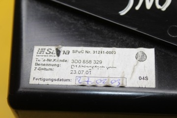 VW PHAETON ЦЕНТРАЛЬНЫЙ ТУННЕЛЬ ХРАНЕНИЕ 3D0858329