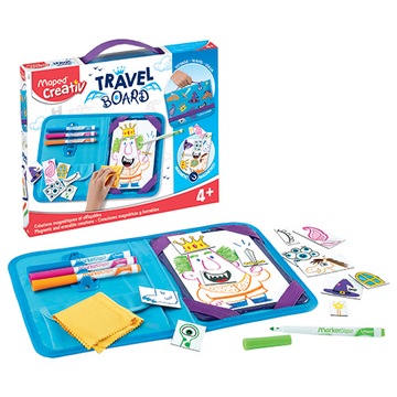 Tablica magnetyczna Maped Travel Creativ w etui podróżnym
