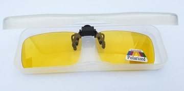 Желтые чехлы на очки для ночного вождения.