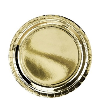 НАБОР ЗОЛОТЫХ ПОДСТАКАН, зеркальный хром