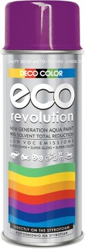 Farba lakier spray ekologiczny eco fuksja 4006