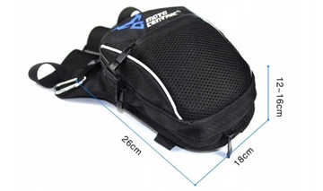 СУМКА ДЛЯ НОГИ МОТОЦИКЛА, СУМКА НА БЕДРО, КРАСНАЯ