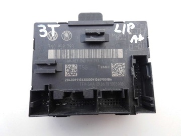 MODUŁ DRZWI 7N0959793 SUPERB II SHARAN LEWY PRZÓD