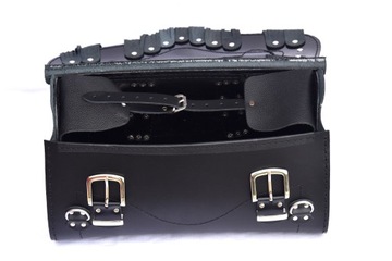 KUFER SKÓRZANY MOTOCYKLOWY KUFER ZE SKÓRY 241 ABC