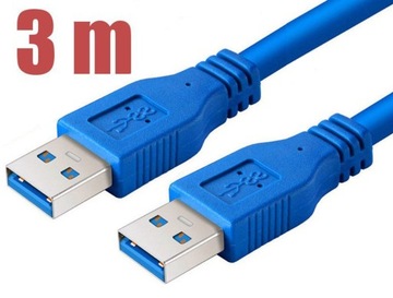 Кабель USB 3.0 AM-AM Удлинитель 3 метра!