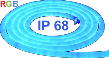 Неоновый светодиод RGB, подводный IP68 24В Polimer Profesional