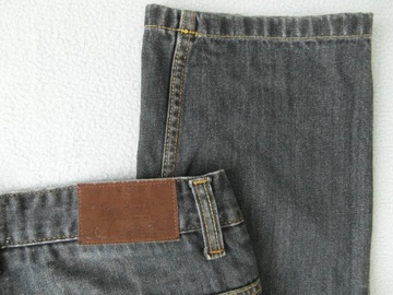 Spodnie jeans BRAVE & SOUL granatowe