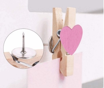 БУЛАВКИ С СЕРДЕЧКАМИ - булавки для пробковой доски