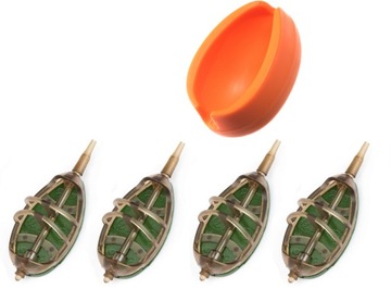 ZESTAW DO METODY METHOD FEEDER 4x30g + FOREMKA