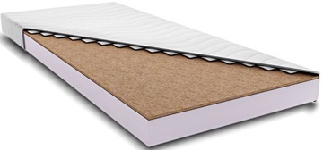 Materac 120x200x15 cm! KOKOS POKROWIEC