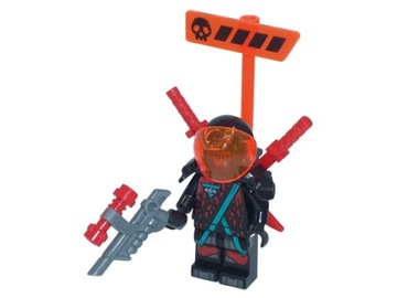 LEGO NINJAGO Prime Empirenjo566 Red Visor, 404 Torso 71708