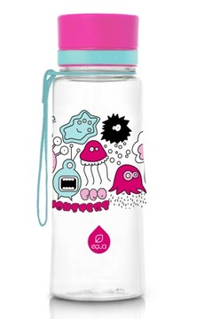 Butelka bidon na wodę sok EKO EQUA 600ml Potworki