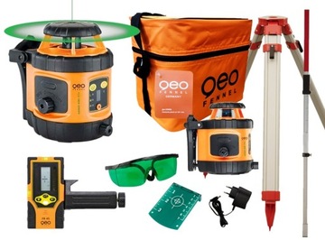 NIWELATOR LASEROWY GEO FENNEL FLG190A ZIELONY 600m