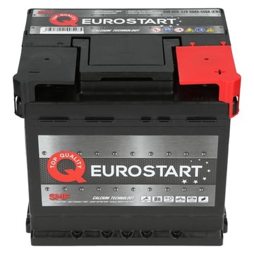 Аккумулятор Eurostart SMF 12В 50Ач 450А (EN) P+