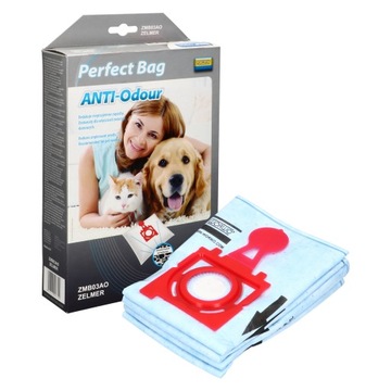 4x WORKI ANTYZAPACHOWE ZELMER JUPITER ZVC422HT