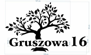 Malowany zestaw litery 3D, numer domu + Klej