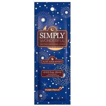 Tannymaxx Simply ciemny bronzer saszetka opalanie