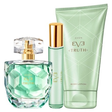 ZESTAW EVE TRUTH 3SZT. WODA+PERFUMETKA+BALSAM AVON