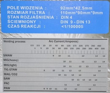 СВАРОЧНАЯ МАСКА АВТОЗАТЕМНЯЮЩИЙСЯ ШЛЕМ ДЛЯ СВАРКИ С РЕГУЛИРУЕМЫМ ФИЛЬТРОМ