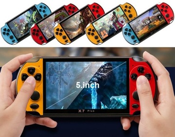 X7 Plus 8 ГБ КОНСОЛЬ MP5 MP4 MP3 ИГРЫ ДЕТСКИЕ ИГРЫ желтый