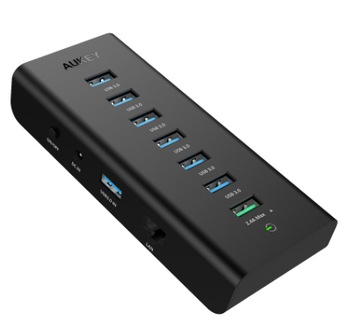 AUKEY CB-H17 6 port USB 3.0 Gigabit Ethernet hub