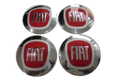 EMBLEMAT NAKLEJKA Z ALUMINIUM FIAT ROZMIAR 60mm