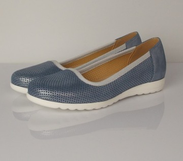 BALERINY GÓRAL 1316 NIEBIESKI JEANS R40