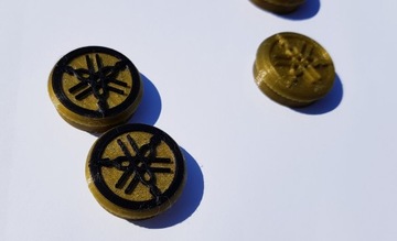 Колпаки амортизаторов Yamaha YZF R125 Золотой/черный