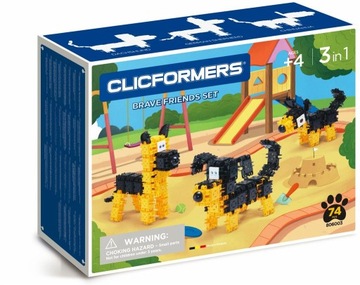 CLICS PL klocki CLICFORMERS 806003 Brave Friends