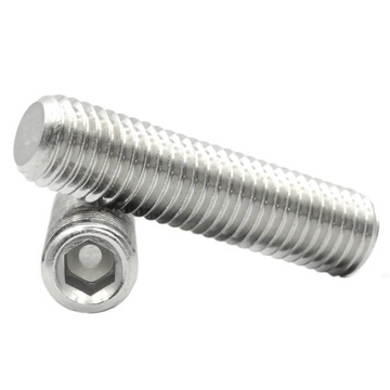 M5X20 ŚRUBA DOCISKOWA NIERDZEWNA WKRĘT BROK 10SZT