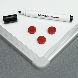 БЕЛАЯ МАГНИТНАЯ ДОСКА ДЛЯ СУХОГО СТИРАНИЯ 150х100см