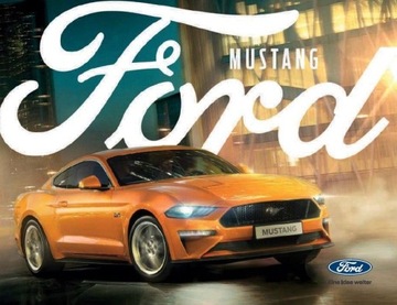 Ford Mustang prospekt 10 / 2017 Austria