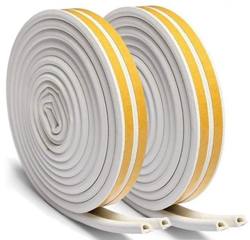 УПЛОТНИТЕЛЬ ДЛЯ ОКОН ОКНА ДВЕРИ БЕЛЫЙ ОКНО 6м Г